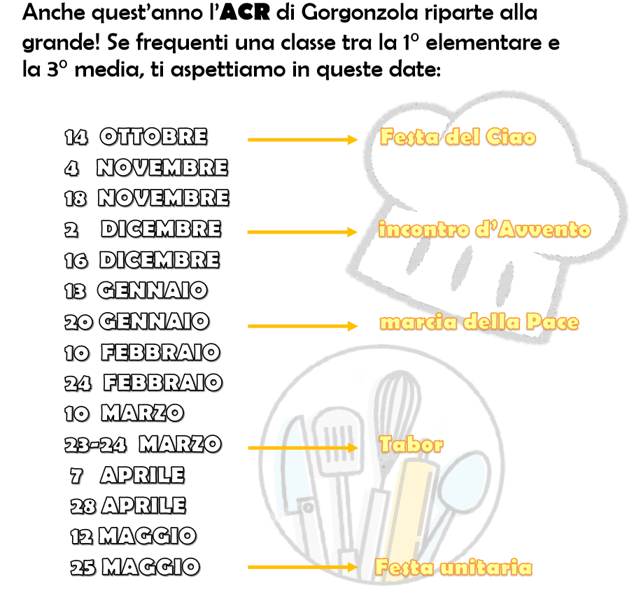 Calendario ACR 2018-19