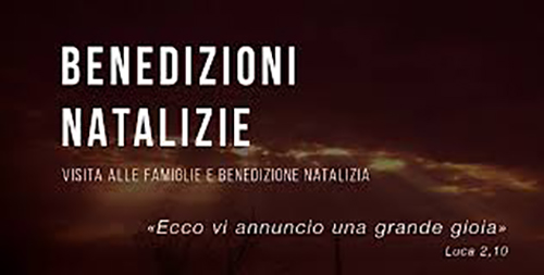 Benedizioni natalizie